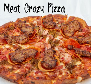 meat crazy pizza